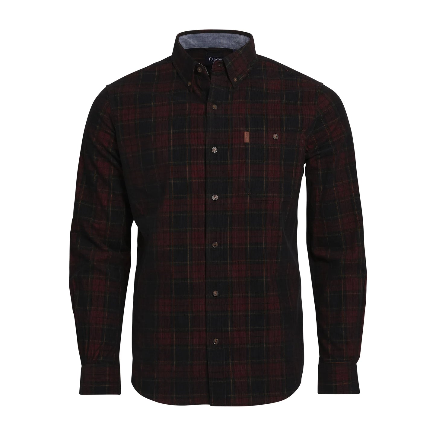 Chaps Men's & Big Men's Plaid Corduroy Button Down Long Sleeve Shirt , Sizes S-2XL