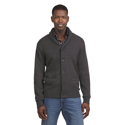 Chaps Men's & Big Men's Shawl Cardigan Button Front Sweater, Sizes S-2XL